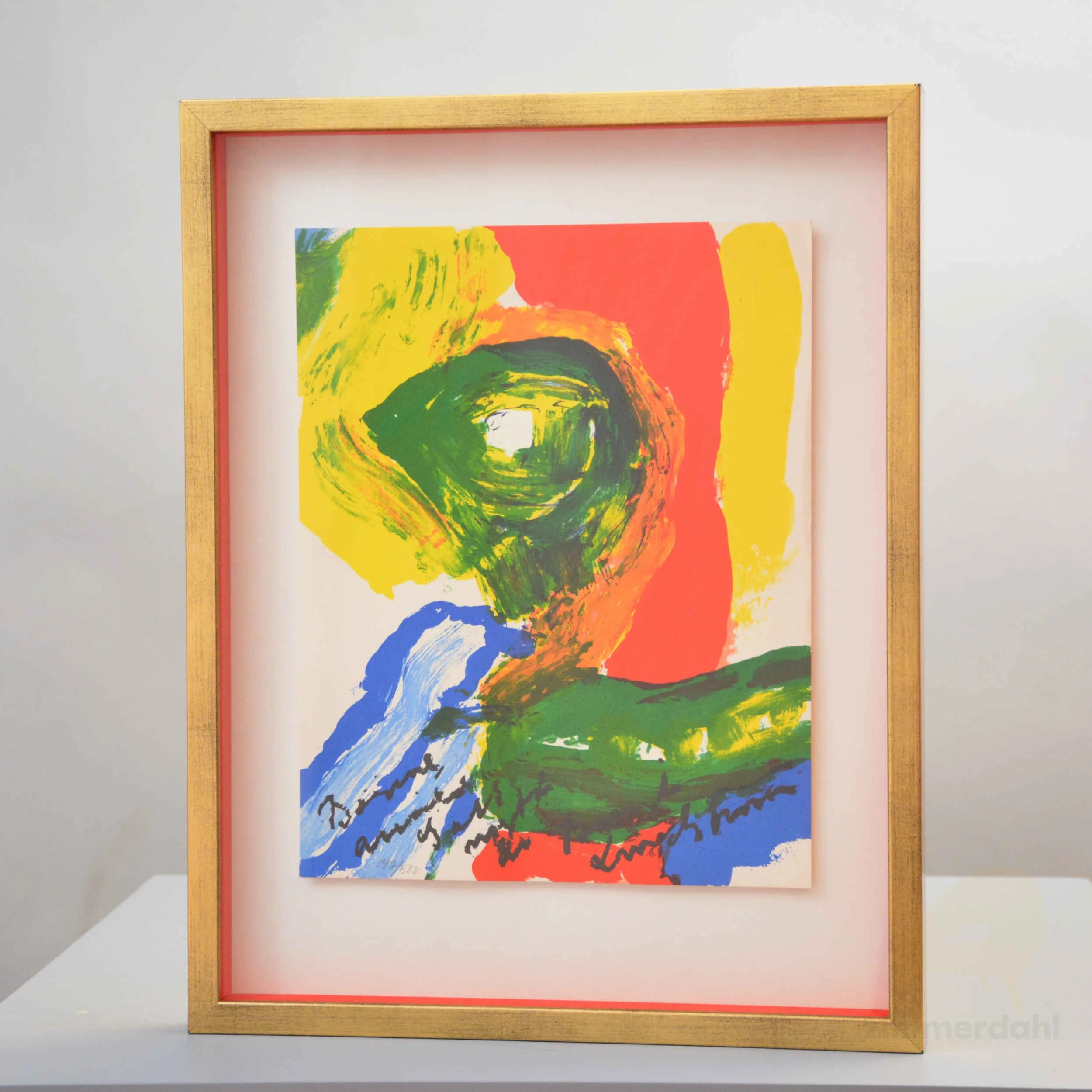 Litography by Bengt Lindström, Sweden — Scandinavian Timeless